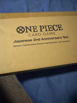 ONE PIECE Card Game Japanese 2nd Anniversary Set Limited Edition*ENGLISH*Sealed - Image 2