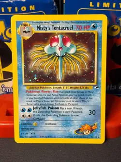 Pokemon - Gym Heroes - 2000 - Misty's Tentacruel - HOLO - 10 - Image 1