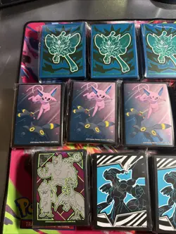 Pokemon Lot Of 19 Trading Card Sleeves From Elite Trainer Boxes And More - Image 2