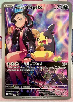 Marnie’s Morpeko 206 Sv: Scarlet & Violet Promo Cards Holo - Image 1