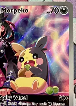 Marnie’s Morpeko 206 Sv: Scarlet & Violet Promo Cards Holo - Image 3