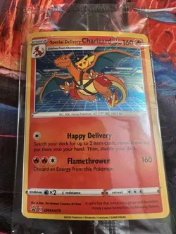 Special Delivery Charizard SWSH075 SWSH: Sword & Shield Promo Cards Holo - Image 1