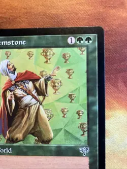 MTG Hall of Gemstone Mirage Very Lightly Played Condition Green Vintage! - Image 4