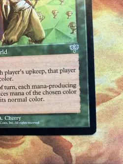 MTG Hall of Gemstone Mirage Very Lightly Played Condition Green Vintage! - Image 5