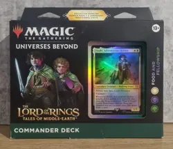 Magic The Gathering - Lord Of The Rings - Commander Deck - Food And Fellowship - Image 1
