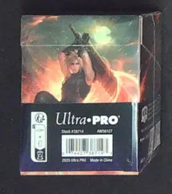 Magic The Gathering FINAL FANTASY Cloud, Ex-SOLDIER 100+ Deck Box Sealed - Image 3