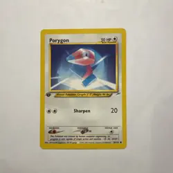 Porygon 78/105 Pokemon 1st Edition Neo Destiny Regular LP - Image 1
