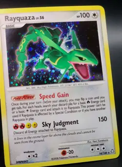 Pokemon TCG Legends Awakened Rayquaza LV.56 Holo 14/146 NM - Image 3