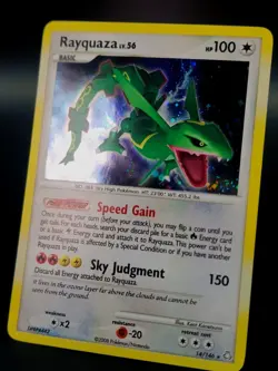 Pokemon TCG Legends Awakened Rayquaza LV.56 Holo 14/146 NM - Image 5