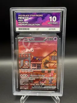 Mew Ex SVP 053 Black Star Promo Pokemon 151 Ultra Premium Collection ACE 10 GEM - Image 1