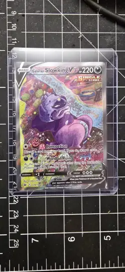 Galarian Slowking V (Alternate Full Art) 179/198 Swsh06: Sword & Shield -... - Image 2