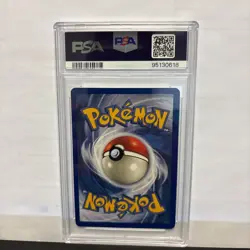 1999 POKEMON GAME ALAKAZAM HOLO PSA 7 - Image 2