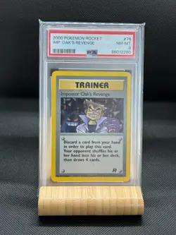 Pokemon TCG - Team Rocket - Imposter Oak's Revenge - 076 - PSA 8 - Image 1