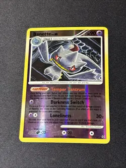 Pokemon Platinum Banette Reverse Holo 19/127 Light Play Excellent Front - Image 1
