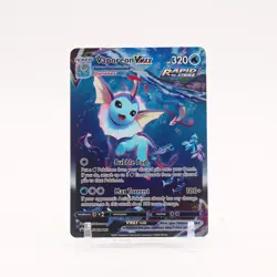 Vaporeon Vmax - SWSH182 Black Star Promo Alternate Art Pokemon - NM/LP - Image 1