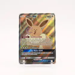 Eevee GX - SM233 Black Star Promo Alternate Art Pokemon - NM - Image 1