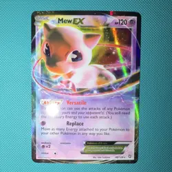 Pokemon Dragons Exalted Mew EX 46/124 Full Art Holo Ultra Rare 2012 - Image 1