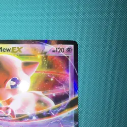 Pokemon Dragons Exalted Mew EX 46/124 Full Art Holo Ultra Rare 2012 - Image 3