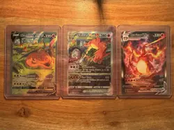 Pokemon TCG Charizard UPC Promo Set: SWSH260, SWSH261, SWSH262 - Image 1