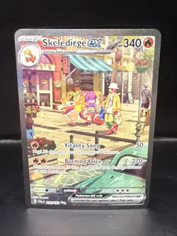Pokemon Skeledirge ex Special Illustration Rare SV02: Paldea Evolved 258/193 - Image 1