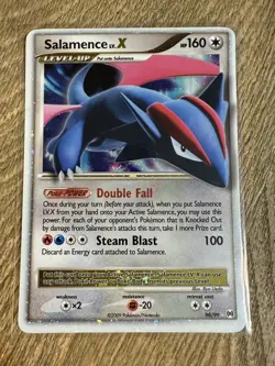 2009 Pokemon - Salamence LV. X - Platinum Arceus Holo Rare 98/99 - Image 1