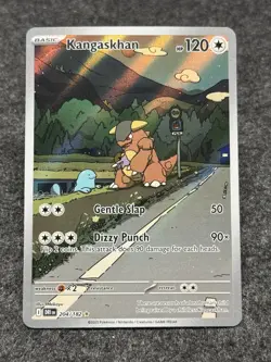 Kangaskhan 204/182 Sv10: Destined Rivals Holo Illustration Rare Pokemon MINT - Image 1