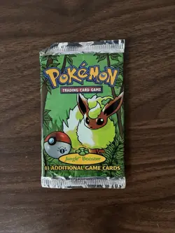 2 Pokemon TCG Jungle 1st Edition Booster Packs 2x Sealed Flareon Wigglytuff - Image 4