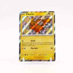 Pikachu - 131/091 Paldean Fates Baby Shiny Holo Rare Pokemon - NM - Image 1