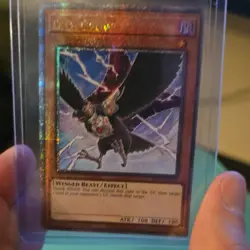 Konami Yu-Gi-Oh! TCG D.D. Crow 1st edition quarter century secret rare NM - Image 1