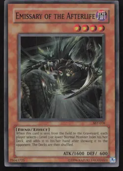 Yu-Gi-Oh TCG Ancient Sanctuary #AST-076 Emissary of the Afterlife Super Rare - Image 1