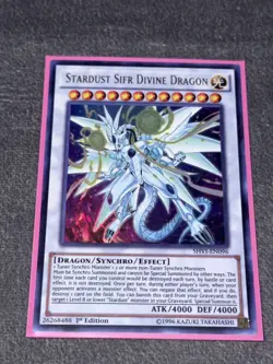 Yugioh! Stardust Sifr Divine Dragon - SHVI-EN096 - 1st Edition - Ultra Rare - NM - Image 1