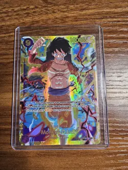 Monkey.D.Luffy 119 SEC OP09-119 One Piece TCG Emperors in the New World NM ENG - Image 1