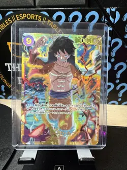 One Piece TCG Monkey D. Luffy SEC Japanese OP09-119 Emperors in the New World - Image 1