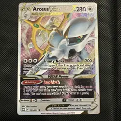 Arceus VSTAR - (Metal Card) 123/172 Miscellaneous Cards & Products Holo - Image 1