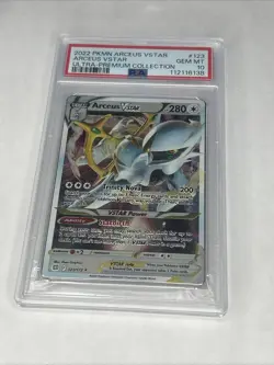 Arceus VSTAR - (Metal Card) 123/172 Miscellaneous Cards & Products Holo - Image 1