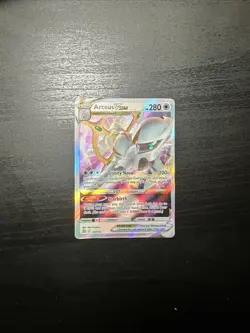 Arceus VSTAR - (Metal Card) 123/172 Miscellaneous Cards & Products Holo - Image 1