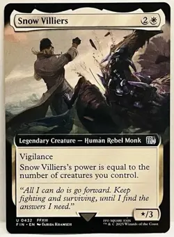 Snow Villiers (Extended Art) #432 Foil Magic the Gathering Card - Image 1