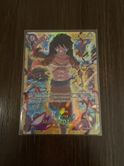 Monkey.D.Luffy OP09-119 SEC - One Piece TCG - English Card Near-Mint Secret Rare - Image 1