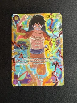 Monkey.D.Luffy OP09-119 SEC - One Piece TCG - English Card Near-Mint Secret Rare - Image 1