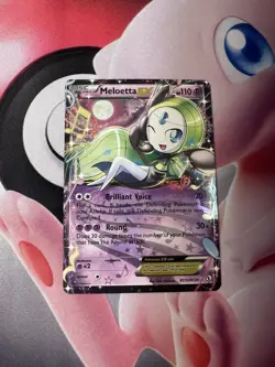Meloetta EX RC11/RC25 - Pokemon Legendary Treasures Radiant Collection Card MP - Image 1