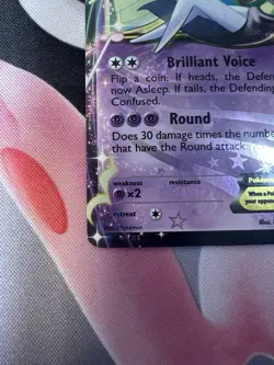 Meloetta EX RC11/RC25 - Pokemon Legendary Treasures Radiant Collection Card MP - Image 3