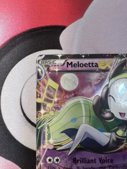 Meloetta EX RC11/RC25 - Pokemon Legendary Treasures Radiant Collection Card MP - Image 4