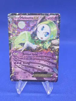 Pokemon Legendary Treasures Radiant Collection Meloetta EX RC11/RC25 LP/MP - Image 1
