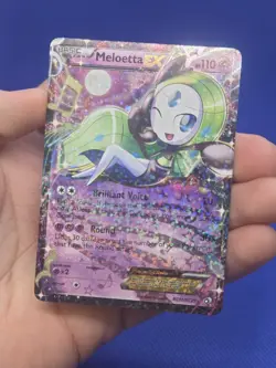 Pokemon Legendary Treasures Radiant Collection Meloetta EX RC11/RC25 LP/MP - Image 2
