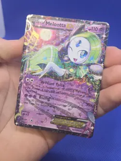Pokemon Legendary Treasures Radiant Collection Meloetta EX RC11/RC25 LP/MP - Image 3