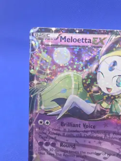 Pokemon Legendary Treasures Radiant Collection Meloetta EX RC11/RC25 LP/MP - Image 4