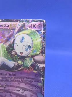 Pokemon Legendary Treasures Radiant Collection Meloetta EX RC11/RC25 LP/MP - Image 5