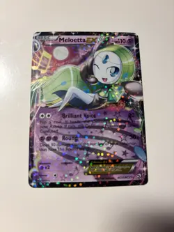 Pokemon TCG Meloetta EX RC11/RC25 Legendary Treasures Radiant Collection LP - Image 1