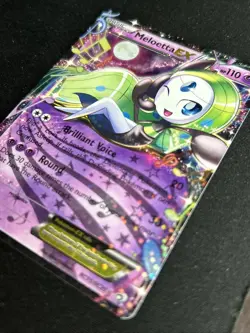 Pokemon TCG Meloetta EX RC11/RC25 Legendary Treasures Radiant Collection NM - Image 2