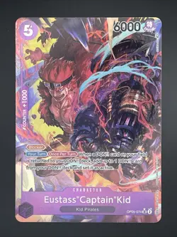 One Piece Eustass"Captain"Kid OP05-074 SR Alternate Art - Image 1
